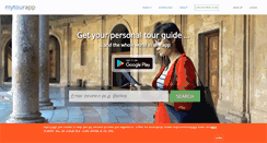 Desktop Screenshot of mytourapp.com