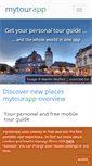 Mobile Screenshot of mytourapp.com